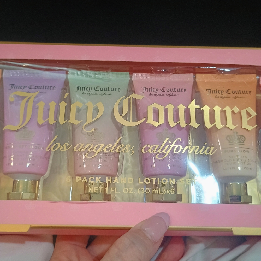 New Juicy Couture Ombre Six Pack Hand Cream Set - Picture 4 of 4